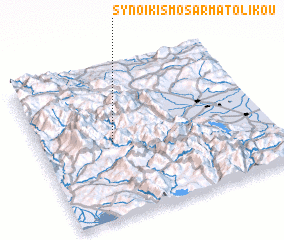 3d view of Synoikismós Armatolikoú