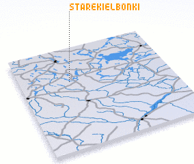 3d view of Stare Kiełbonki