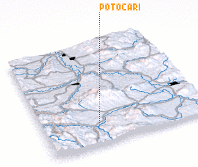 3d view of Potočari