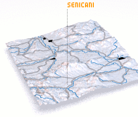 3d view of Seničani