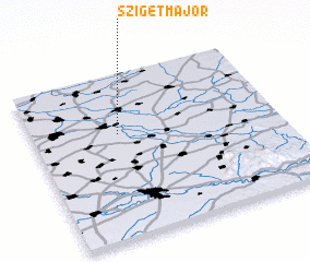 3d view of Szigetmajor