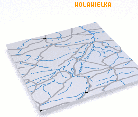 3d view of Wola Wielka