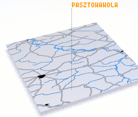 3d view of Pasztowa Wola