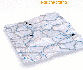 3d view of Mala Draguša