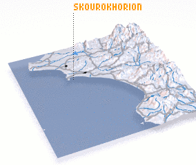 3d view of Skourokhórion
