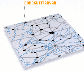 3d view of Dorog Úti Tanyák