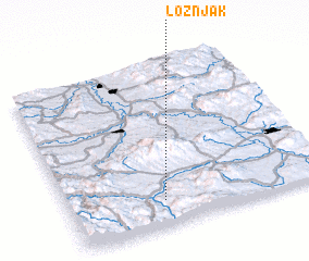 3d view of Ložnjak