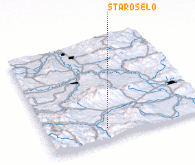 3d view of Staro Selo