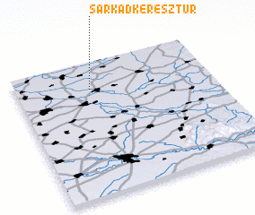 3d view of Sarkadkeresztúr