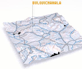 3d view of Bulović Mahala