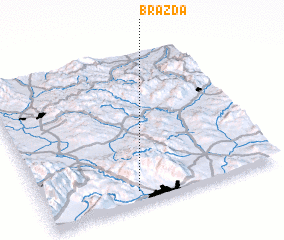 3d view of Brazda