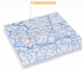 3d view of Tchakoussou