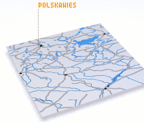 3d view of Polska Wieś