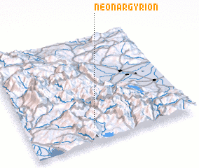 3d view of Néon Argýrion