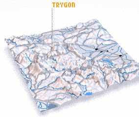 3d view of Trygón