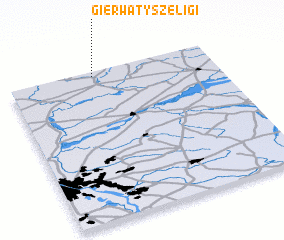 3d view of Gierwaty Szeligi