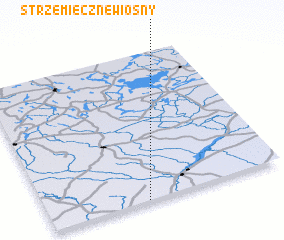 3d view of Strzemieczne Wiosny