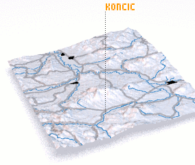 3d view of Končić