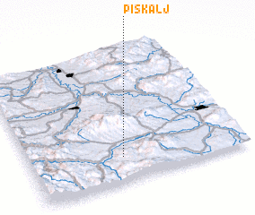 3d view of Piskalj