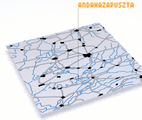 3d view of Andaházapuszta