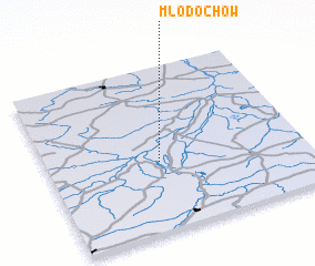 3d view of Młodochów