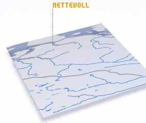 3d view of Mettevoll