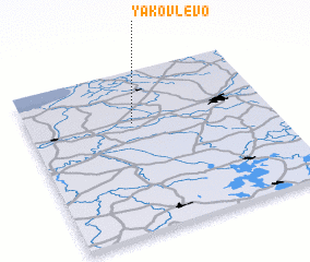 3d view of Yakovlevo