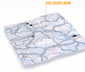 3d view of Velika Plana