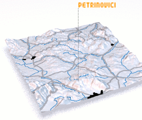 3d view of Petrinovići