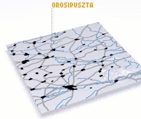 3d view of Orosipuszta