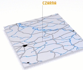 3d view of Czarna