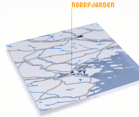 3d view of Norrfjärden