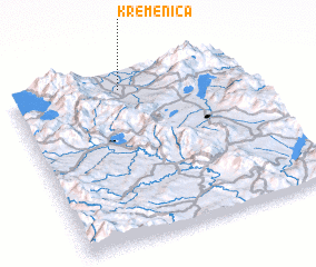 3d view of Kremenica