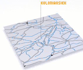 3d view of Kolonia Osiek