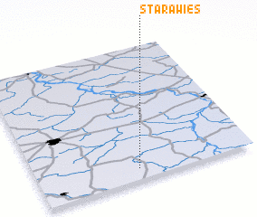 3d view of Stara Wieś