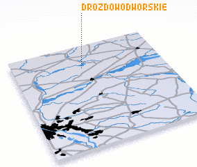 3d view of Drozdowo Dworskie