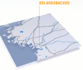 3d view of Erlandsbacken