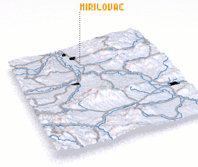 3d view of Mirilovac
