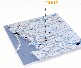 3d view of Šilutė