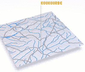3d view of Koukourbé