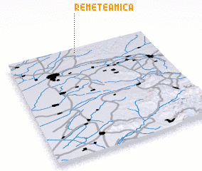 3d view of Remetea Mică