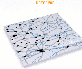 3d view of Kötegyán