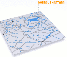 3d view of Dobrołęka Stara