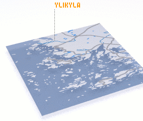 3d view of Ylikylä