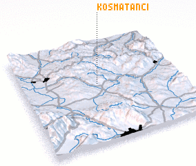 3d view of Kosmatanci