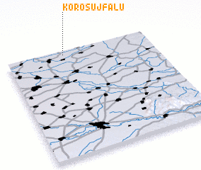 3d view of Körösújfalu