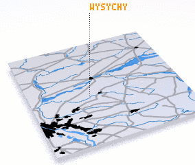 3d view of Wysychy