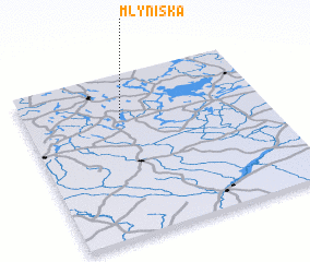 3d view of Młyniska