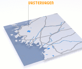 3d view of Västervägen