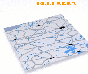 3d view of Krasnokholmskoye